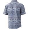imageHUK Mens Kona Short Sleeve Shirt  Performance Button DownTahiti Blue