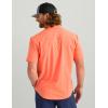 imageHUK Mens Kona Solid Short Sleeve Fishing Button Down ShirtFresh Salmon