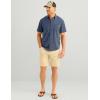 imageHUK Mens Kona Solid Short Sleeve Fishing Button Down ShirtNaval Academy