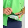 imageHUK Mens Kona Solid Short Sleeve Fishing Button Down ShirtSummer Green