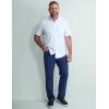 imageHUK Mens Kona Solid Short Sleeve Fishing Button Down ShirtWhite