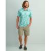 imageHUK Mens Pursuit Pattern Performance Short Sleeve Polo ShirtKc Scott  Marine Blue