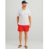 imageHUK Mens Pursuit Printed Performance Short Sleeve Polo ShirtWhite 40