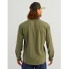 imageHUK Mens Standard A1A Woven Performance Long Sleeve Button Moss