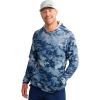 imageHUK Mens Cold Front Hoodie Performance Fishing Layering Hooded ShirtQuiet Harbor