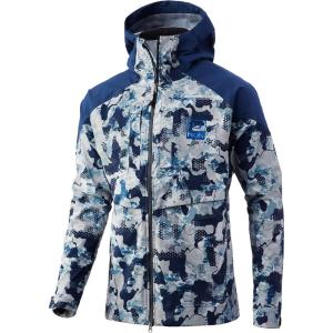 imageHUK Mens Icon X Superior 3l Shell  Wind ampamp Waterproof Hooded JacketBluefin