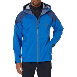 imageHUK Mens Icon X Superior 3l Shell  Wind ampamp Waterproof Hooded JacketHuk Blue