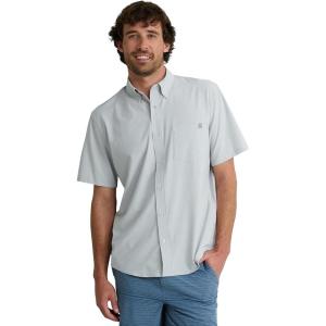 imageHUK Mens Kona Solid Short Sleeve Fishing Button Down ShirtHarbor Mist