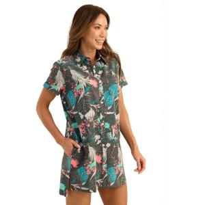 imageHUK womens Kona Coverup Dress Lightweight Quickdry Beach Coverup for Swim Pool and Vacation WearVolcanic Ash