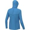 imageHUK Boys Icon X Hoodie Fishing Shirt with Sun Protection for KidsAzure Blue