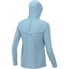 imageHUK Boys Icon X Hoodie Fishing Shirt with Sun Protection for KidsCrystal Blue