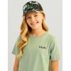 imageHUK Boys Performance Fishing Graphic Tee Short Sleeve TShirt for KidsHuk Fill  Fog Green