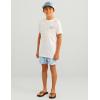 imageHUK Boys Performance Fishing Graphic Tee Short Sleeve TShirt for KidsRad  White