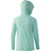 imageHUK Kids Icon X Hoodie LongSleeve Shirt with Sun ProtectionBeach Glass
