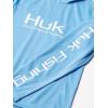 imageHUK Kids Icon X Hoodie LongSleeve Shirt with Sun ProtectionCarolina Blue