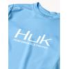 imageHUK Kids Icon X LongSleeve Shirt with Sun ProtectionCarolina Blue  New Logo