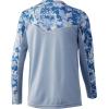 imageHUK Kids Icon X LongSleeve Shirt with Sun ProtectionTide Change  Exuma