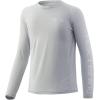 imageHUK Kids Pursuit Long Sleeve Sun Protecting Fishing ShirtEarly Bird  Glacier