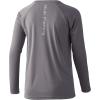 imageHUK Kids Pursuit Long Sleeve Sun Protecting Fishing ShirtOvercast Grey