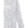 imageHUK Kids Pursuit Long Sleeve Sun Protecting Fishing ShirtRunning Lakes  Overcast Grey