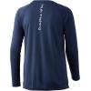 imageHUK Kids Pursuit Long Sleeve Sun Protecting Fishing ShirtSargasso Sea  New Logo