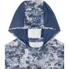 imageHUK UnisexChild Icon X Hoodie  Kids LongSleeve Shirt with Sun ProtectionTide Change  Atlantic