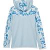 imageHUK UnisexChild Icon X Hoodie  Kids LongSleeve Shirt with Sun ProtectionTide Change  Exuma