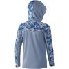imageHUK UnisexChild Icon X Hoodie  Kids LongSleeve Shirt with Sun ProtectionTide Change  Perigian
