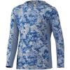imageHUK UnisexChild Icon X Hoodie  Kids LongSleeve Shirt with Sun ProtectionTide Change  Perigian