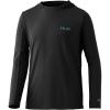 imageHUK Kids Icon X Hoodie LongSleeve Shirt with Sun ProtectionBlack