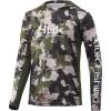imageHUK Kids Icon X Hoodie LongSleeve Shirt with Sun ProtectionRefraction  Hunt Club Camo