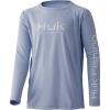 imageHUK Kids Pursuit Long Sleeve Sun Protecting Fishing ShirtCoastal Sky