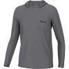 imageHUK Unisex Icon X Hoodie Fishing Shirt with Sun Protection for KidsNight Owl