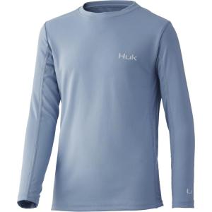 imageHUK Kids Icon X LongSleeve Shirt with Sun ProtectionBlue Fog
