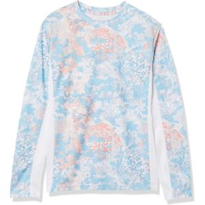 imageHUK Kids Icon X LongSleeve Shirt with Sun ProtectionTide Change  Horizon