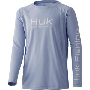 imageHUK Kids Pursuit Long Sleeve Sun Protecting Fishing ShirtCoastal Sky