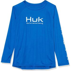 imageHUK Kids Pursuit Long Sleeve Sun Protecting Fishing ShirtHuk Blue