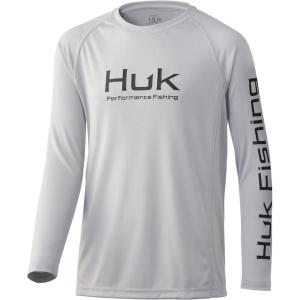 imageHUK Kids Pursuit Long Sleeve Sun Protecting Fishing ShirtOyster