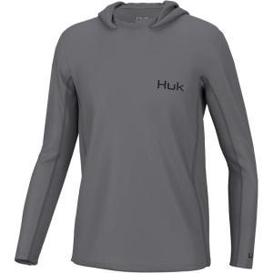 imageHUK Unisex Icon X Hoodie Fishing Shirt with Sun Protection for KidsNight Owl