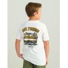 imageHUK  Kids Performance Fishing Graphic Tee Short Sleeve TShirt for KidsGone Fishing  White