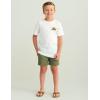 imageHUK  Kids Performance Fishing Graphic Tee Short Sleeve TShirt for KidsGone Fishing  White