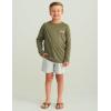 imageHUK Boys Pursuit Long Sleeve Fishing Shirt for KidsKc Neon Bass  Moss