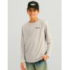 imageHUK Boys Pursuit Pattern Long Sleeve Fishing Shirt for KidsHuk Fill  Harbor Mist