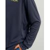 imageHUK Boys Pursuit Pattern Long Sleeve Fishing Shirt for KidsHuk Fill  Naval Academy