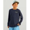 imageHUK Boys Pursuit Pattern Long Sleeve Fishing Shirt for KidsHuk Fill  Naval Academy