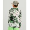 imageHUK Boys Pursuit Pattern Long Sleeve Fishing Shirt for KidsMossy Oak  Fog Green