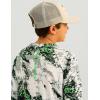 imageHUK Boys Pursuit Pattern Long Sleeve Fishing Shirt for KidsMossy Oak  Fog Green