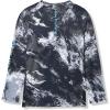 imageHUK Boys Pursuit Pattern Long Sleeve Fishing Shirt for KidsMossy Oak Stormwater Midnight