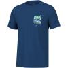 imageHUK Mens Fishing Graphic Tee Performance Short Sleeve QuickDryFirst Tuna  Set Sail