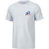imageHUK Mens Fishing Graphic Tee Performance Short Sleeve QuickDryJust Fiddlin  White